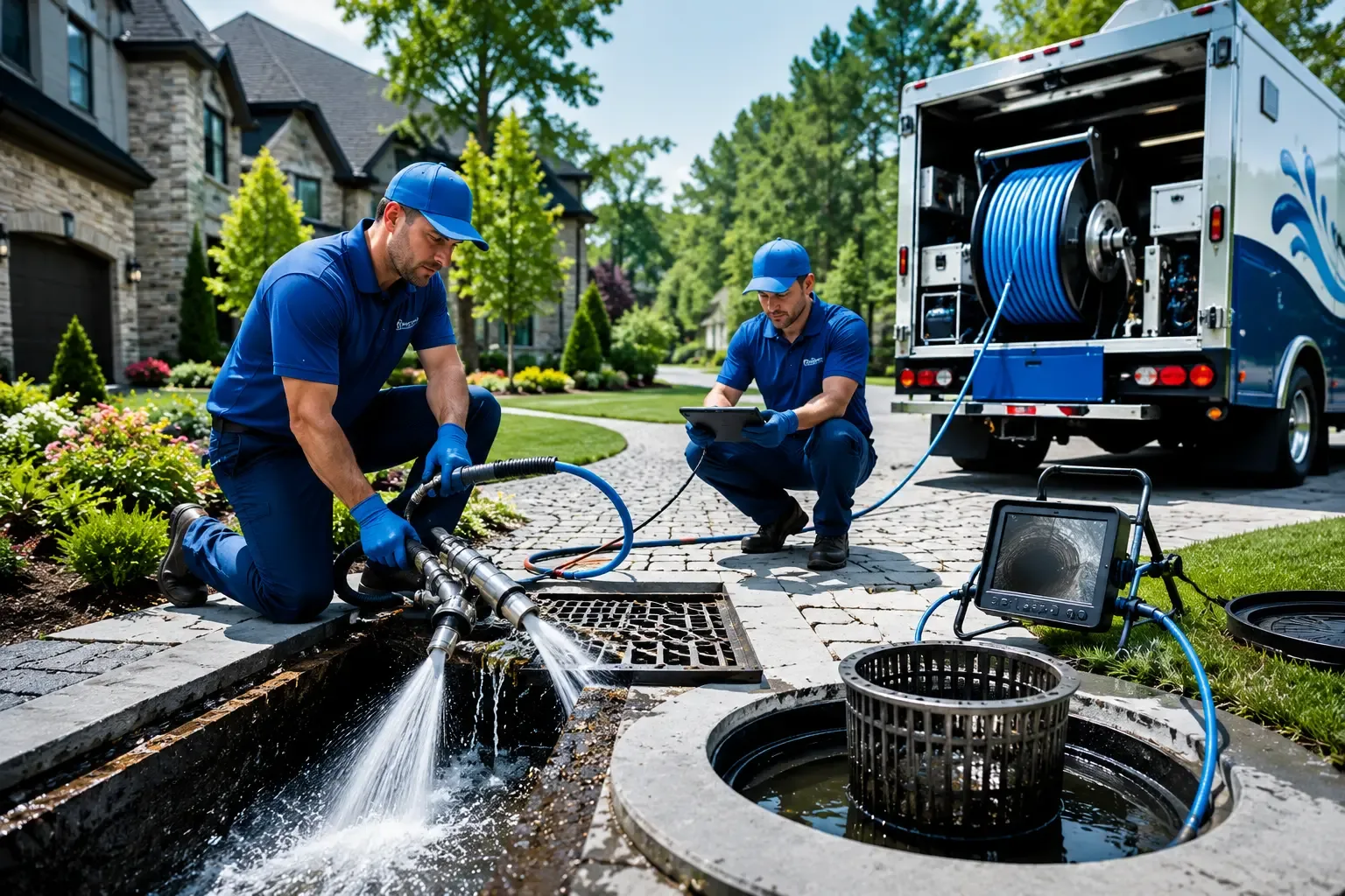 Local outdoor drain cleaning professionals in Whitehall, WI