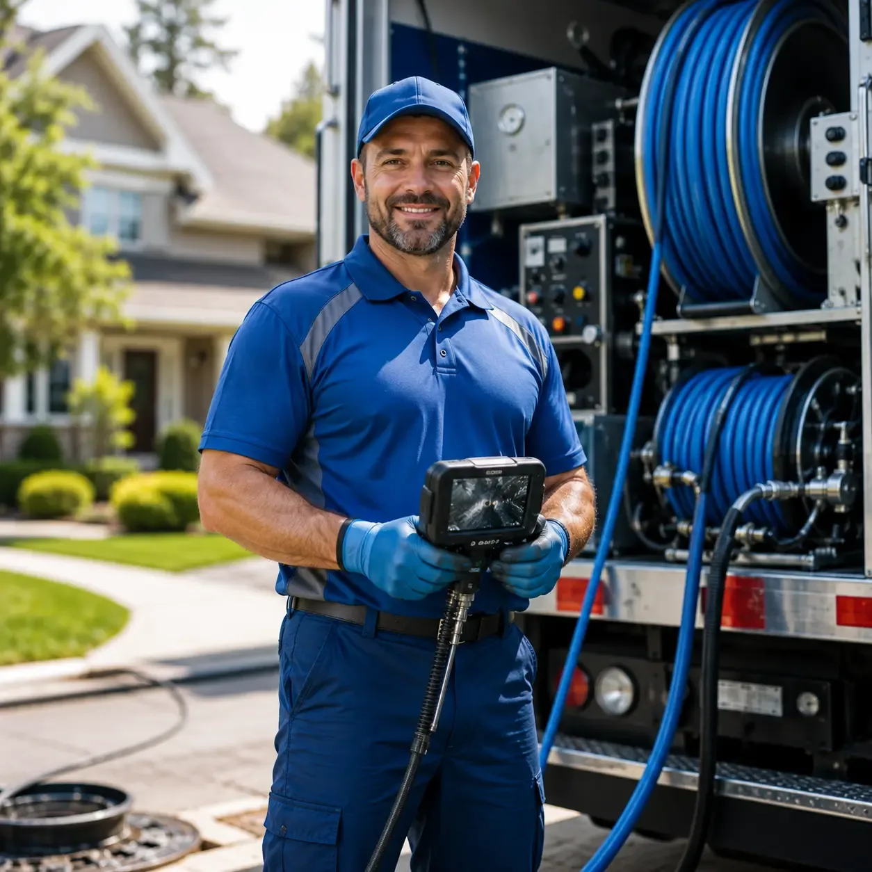 Local outdoor drain cleaning specialists in Whitehall, WI